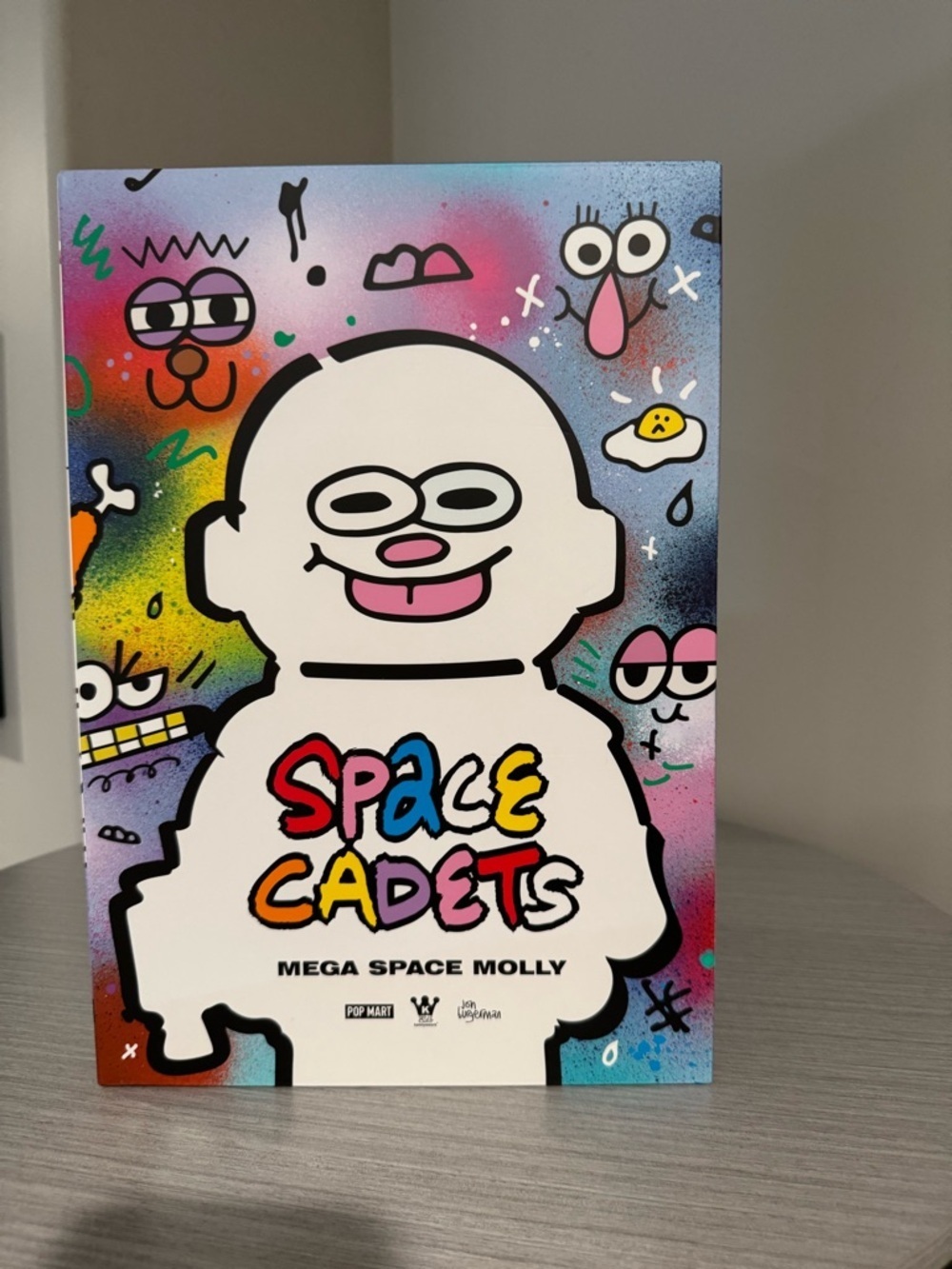 Pop Mart Space Cadets Mega Space Molly 400% Confirmed Purple